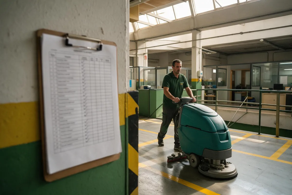 Checklist de limpieza de oficinas en Riba-roja de Túria — Limpiezas Oliveral