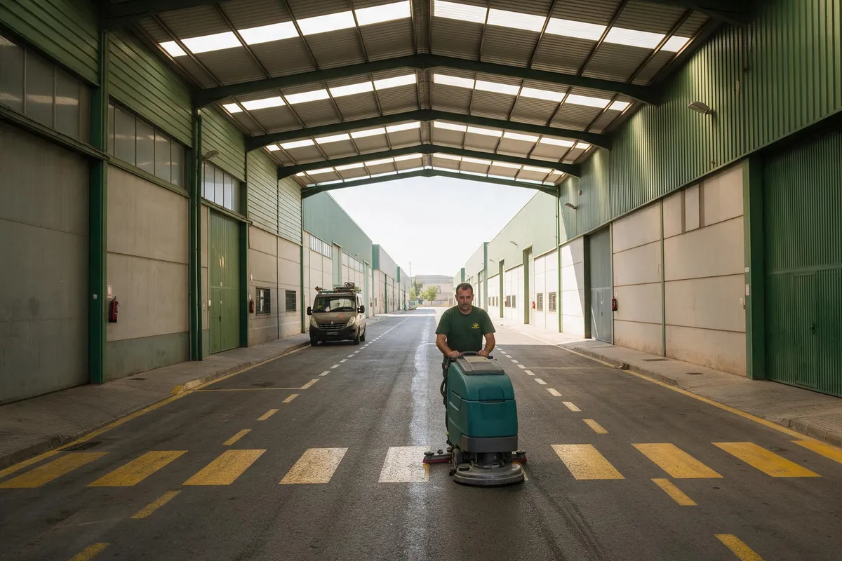 Polígonos industriales en Riba-roja de Túria — Limpiezas Oliveral