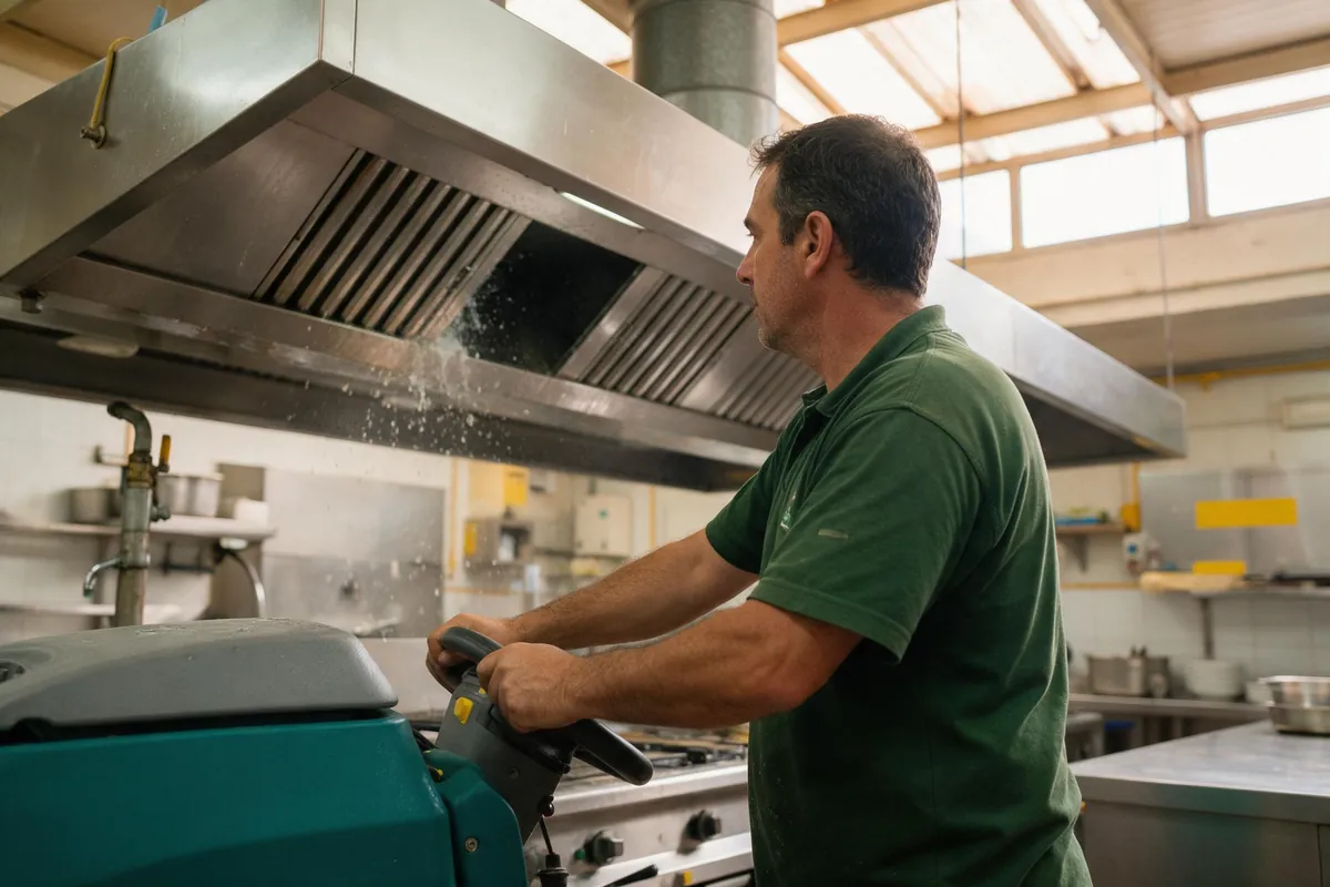 Limpieza de cocinas industriales en Riba-roja de Túria