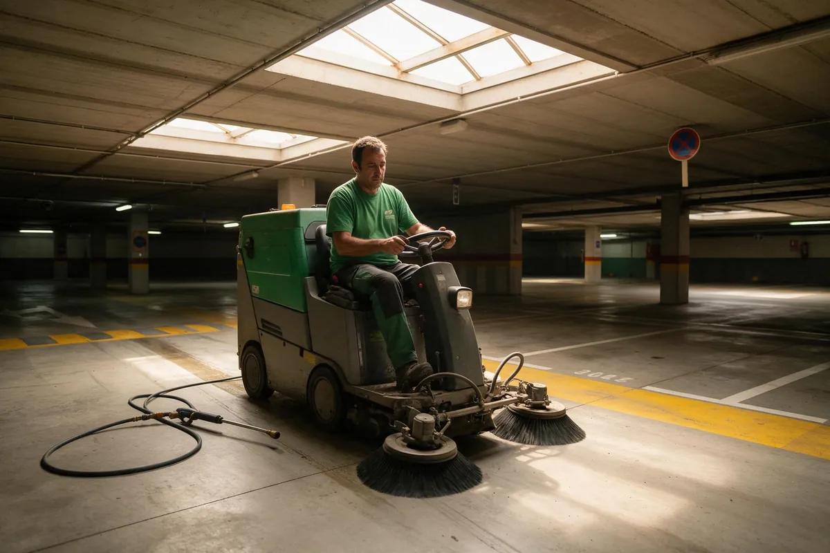 Limpieza de garajes y parkings en Riba-roja de Túria